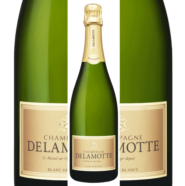 Champagne Delamotte Blanc de blancs millésimé 2014 btl.