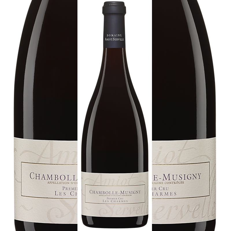Chambolle Musigny Les Charmes 1er cru 2022 Amiot Servelle btl.