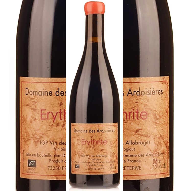 Erythrite 2023 domaine des Ardoisières btl.