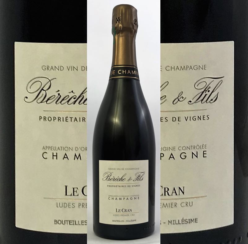 Champagne Brut Nature 1er Cru Le Cran 2016 Bereche et Fils btl.