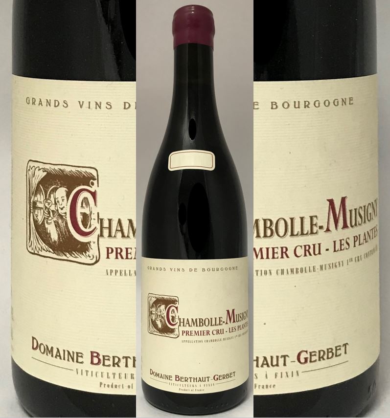 Chambolle Musigny Les Plantes 1er Cru 2022 Berthaut Gerbet (dom.) btl.