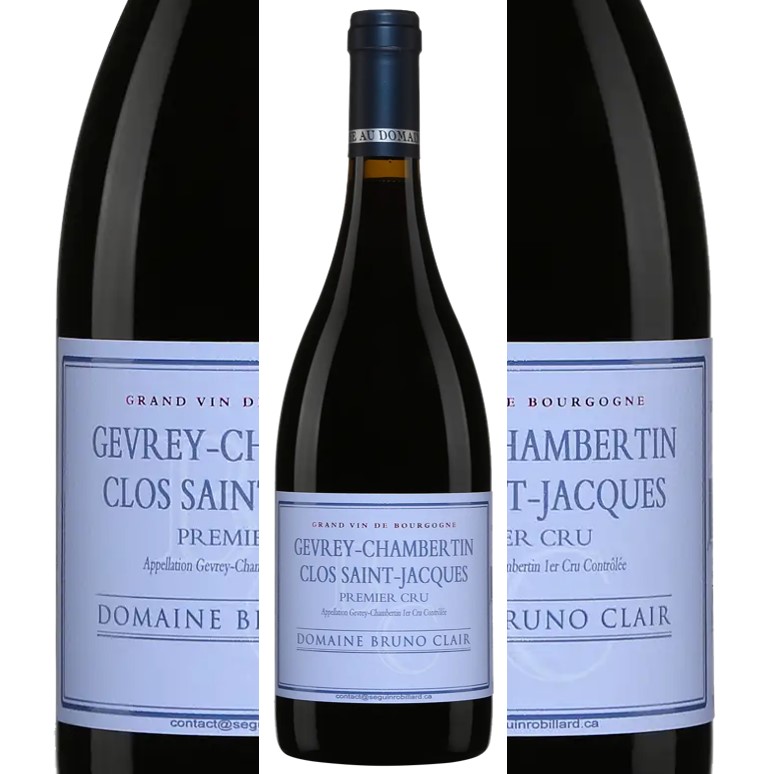 Gevrey Chambertin- Clos St Jacques- 1er Cru 2010 Bruno Clair btl.