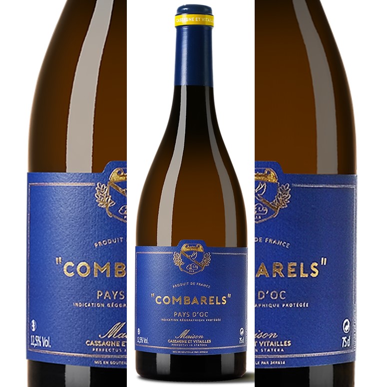 Combarels Blanc VDF 2024 Cassagne et Vitailles btl.