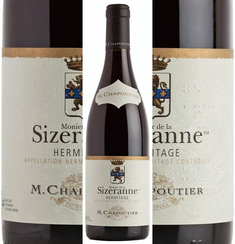 Hermitage Monier de la Sizeranne 1989 Chapoutier btl.