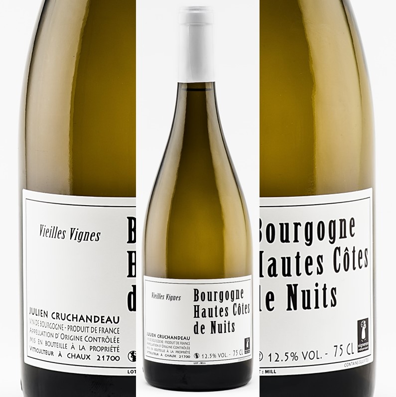 Hautes Côtes de Nuits blanc VV 2022 Julien Cruchandeau btl.