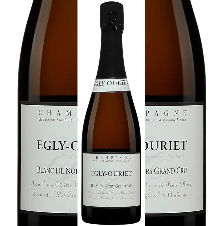 Champagne Grand Cru Blanc de Noirs Les Crayères Egly Ouriet btl.