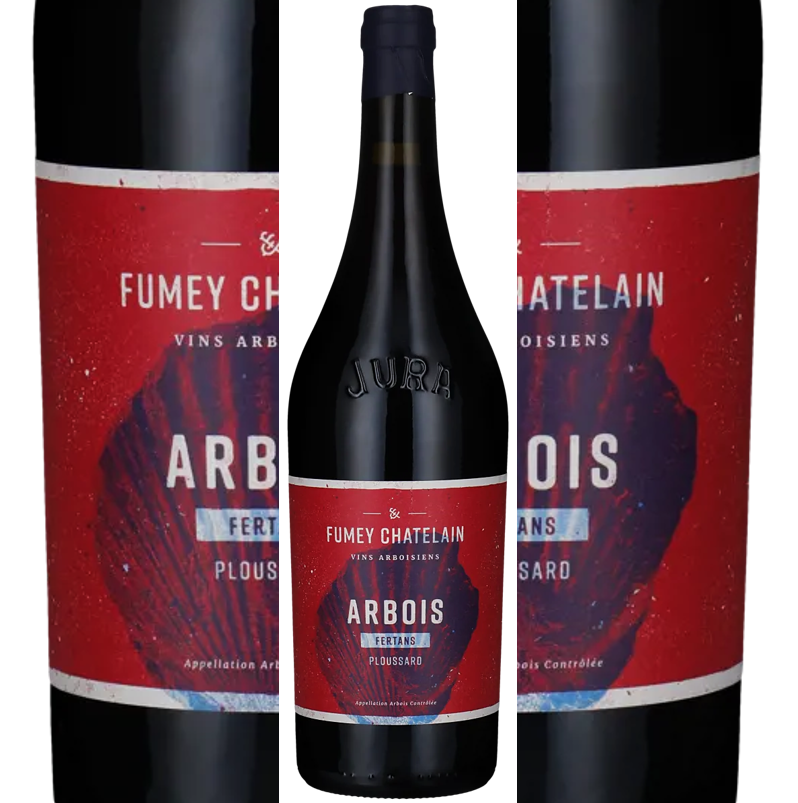 Arbois Ploussard Fertans 2021 Fumey Chatelain btl.