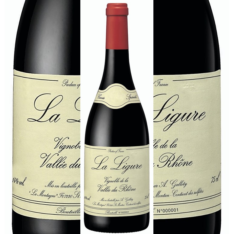 La Ligure Cotes du Vivarais 2014 Gallety btl.