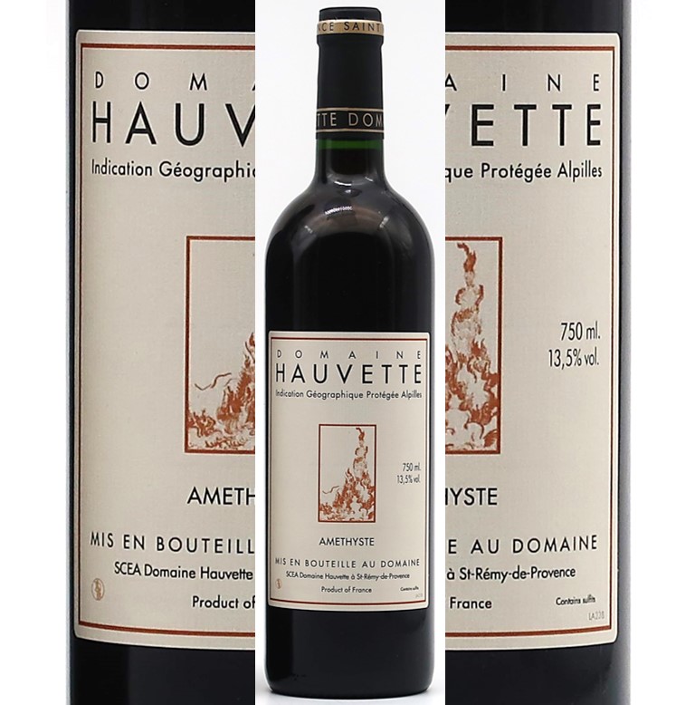 Alpilles IGP rouge cuvée Améthyste 2023 Hauvette Dom. Btl.