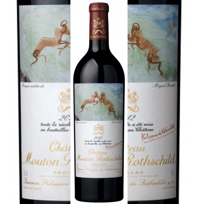 Mouton Rothschild 2012 Pauillac btl.