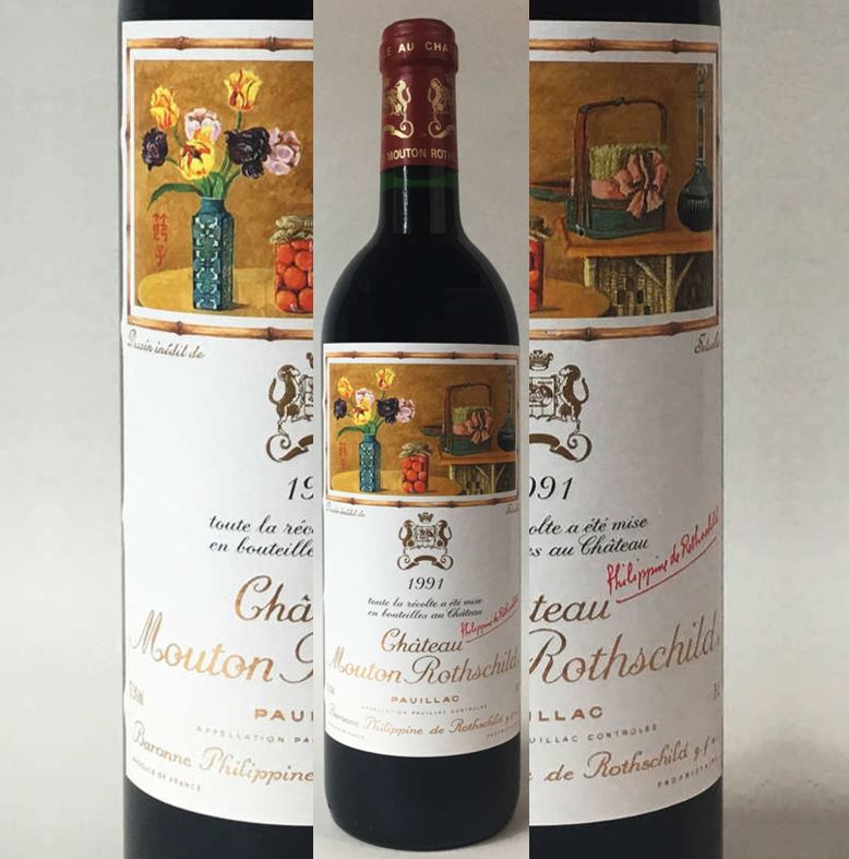 Mouton Rothschild 1991 Pauillac btl.