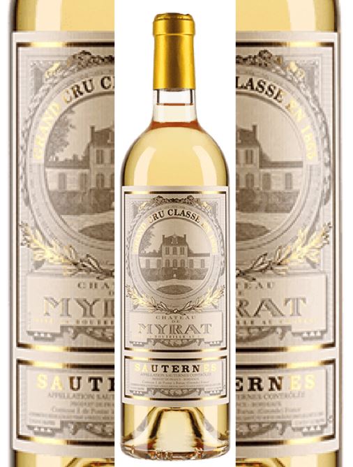 Myrat 2001 Sauternes btl.