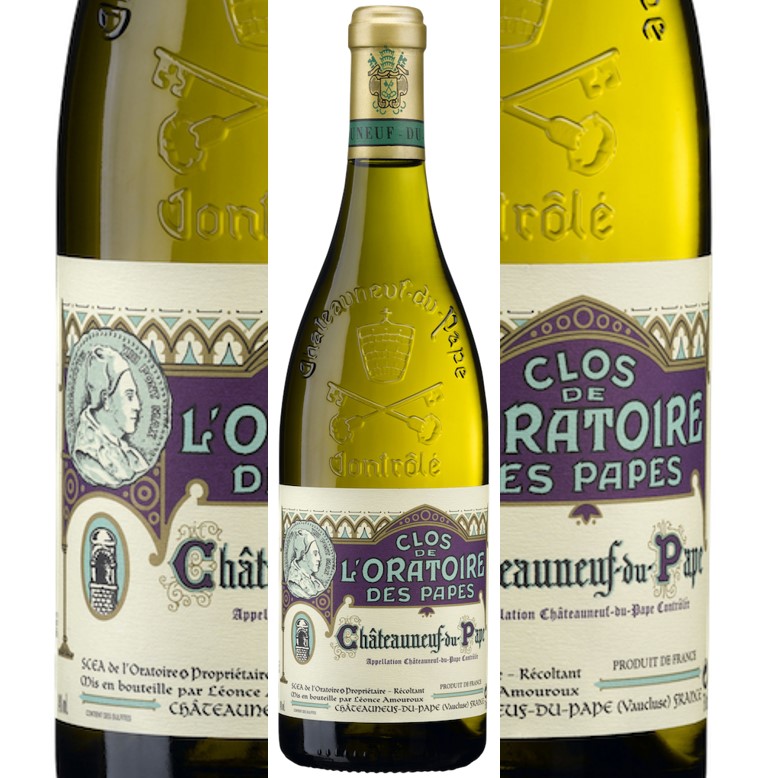 Châteauneuf du Pape Blanc 2022 Clos de l'Oratoire des Papes btl.