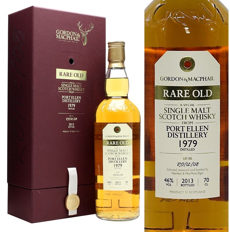 Port Ellen 1979/2013 46° Gordon & Mac Phail RO/12/08 70 cl. Coff.