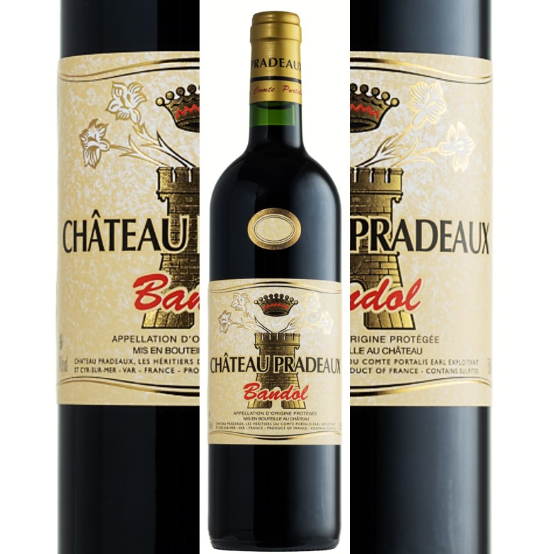 Pradeaux rouge 2001 Bandol btl.
