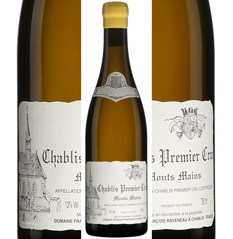 Chablis Monts Mains 1er Cru 1992 Raveneau btl.