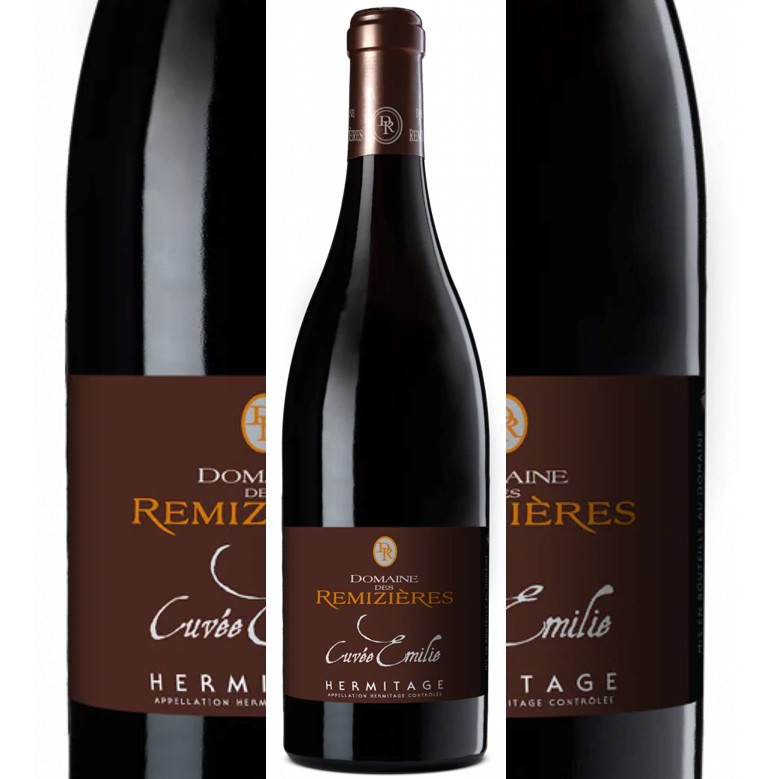 Hermitage Rouge cuvée Emilie 2022 Remizières btl.