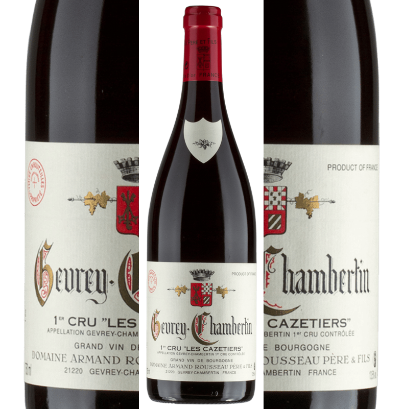 Gevrey Chambertin Les Cazetiers 1C 2004 Rousseau btl.