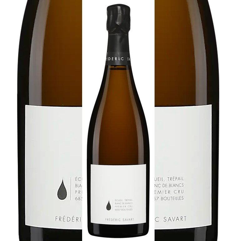 Champagne blanc de blancs - Écueil Trépail Savart Frederic btl.