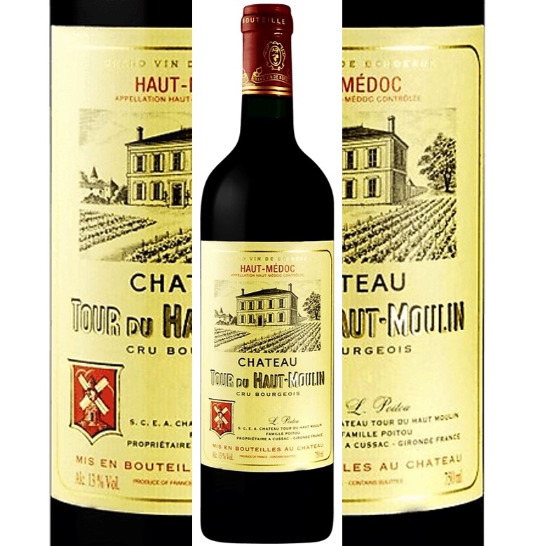 Tour Du Haut Moulin 1993 Médoc btl..
