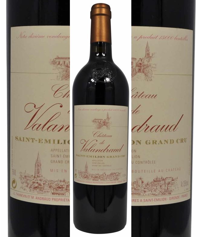 Valandraud 2004 Saint Emilion btl.